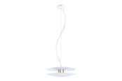 Lampen - EGLO TRAPPETO PENDELLEUCHTE DIMMPB. Ø470MM WEISS - 97669