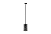 Lampen - EGLO RAMON PENDELLEUCHTE E27 Ø160 SCHWARZ - 98352