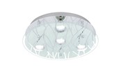 Lampen - EGLO FARELLA PLAFOND 4X3W Ø350 CHROM - 13673