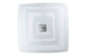 Lampen - EGLO BORGO 2 DECKENLEUCHTE SATINIERT/KLAR MIT STECKER - 27179