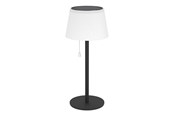 Lampen - EGLO SCORDIANO SOLAR  TISCH MIT SNORAFBR. SCHWARZ & WEISS - 901898