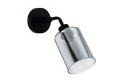 Lampen - EGLO FORETSBURG SPOT E27 SCHWARZ/SMOKE - 43309