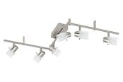 Lampen - EGLO ORVIETO 1 SPOT 6X3.3W GS/KLAR - 93851