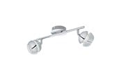 Lampen - EGLO NOCITO 1 SPOT 2L CHROM/WEISS - 95478