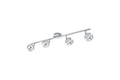 Lampen - EGLO NOCITO 1 SPOT 4L CHROM/WEISS - 95481