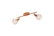 Lampen - EGLO ZAPATA SPOT 2L KUPFER - 95546