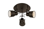 Lampen - EGLO MITCHLEY SPOT RONDEL 3XE27 Ø500 SCHWARZ - 43388