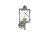 Lampen - EGLO HILBURN 1 AUSSENWAND NACH OBEN ANTIKGRAU - 94865