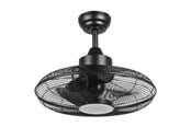 Lampen - EGLO IGELDO LÜFTER Ø530 TW AC SCHWARZ - 35133