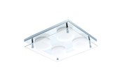 Lampen - EGLO ABIOLA WAND/DECKE 4X450LM 220X220 CHROM - 75329