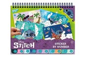 Kreativ-Spiele - Totum DISNEY STITCH Sticker by Number block - 700123