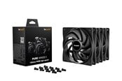Gehäuselüfter - be quiet! Pure Wings 3 120 HS (3-pack) - Gehäuselüfter - 120mm - Schwarz - 30 dBA - BL140