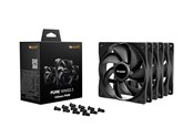 Gehäuselüfter - be quiet! PURE WINGS 3 120 (3-pack) - Gehäuselüfter - 120mm - Schwarz - BL141