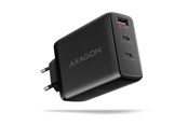 Handys - Adapter und Ladegeräte - AXAGON Wall Charger 100 W PD 3.0 Quick Charge 4+ - 2 × USB-C + 1 × USB-A - ACU-DPQ100