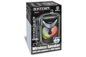 Musik - Bontempi Wireless Speaker with Microphone and RGB Light Effects - 491010