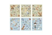 Kreativ-Spiele - Little Dutch Sticker set Forest Friends - 126619