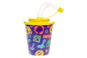 Spielzeug - LG-Imports Cup with Lid and Straw Gamer 12 pcs. - 8181