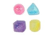 Kleine Mitbringsel für Kinder - Pocket Money Squeeze shapes 4cm 3pcs in net - assorted - 621859