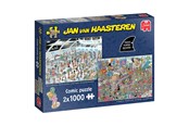 Puzzle - Jan van Haasteren Give us some space & All dressed up (2 × 1000) - 1110100540
