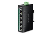 Switches - TRENDnet TI-PELC50 - Version V1.xR - switch - industrial mini - 5 ports - TAA Compliant - TI-PELC50