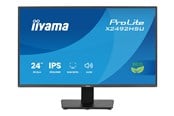 Monitor - 24" iiyama ProLite X2492HSU-B1 - LED monitor - Full HD (1080p) - 24" - X2492HSU-B1