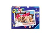 Kreativ-Spiele - Ravensburger CreArt Paint by Numbers - Two Cuddly Cats - 289387