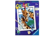 Kreativ-Spiele - Ravensburger CreArt Paint by Numbers - Cute Giraffes - 236152
