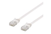 Netzwerk - Kabel - Deltaco TP-615V-FL - patch cable - 15 m - white - Weiß - 15m - TP-615V-FL