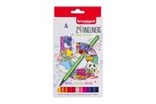 Utensilien zum Schreiben und Zeichnen - Bruynzeel - Fineliners 24 pcs. - 60241024