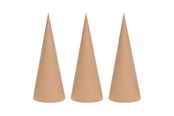 Kunst & Handwerk Ausstattung - Colorations - Papier-mache Cones - 20 cm 20 pcs. - 46EN22
