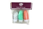 Freizeit & Reisen - UNIQ Reise Flaschenset - 3 Stk, 60 ml - 7454