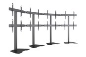Wandhalterungen, AV-Halterungen & AV-Möbel - Multibrackets M Pro Series mounting kit - for 4x2 video wall - micro adjustable arms - black - Max 240 kg - recommended for 65" - 7350022731080