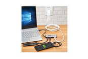 USB-Hubs - Eaton Tripp Lite series 4-Port USB-C Hub USB 3.2 Gen 2 (10 Gbps) 4x USB-C Ports 100W PD Charging Thunderbolt 3 Compatible Gray USB-Hubs - 4 - Grau - U460-004-4C-G2C