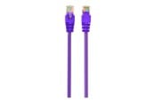 Netzwerk - Kabel - Gembird patch cable - 25 cm - purple - Lila - 0.25m - PP12-0.25M/V