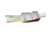 Netzwerk - Kabel - Gembird Cablexpert network connector - Silber - LC-PTF-01/100