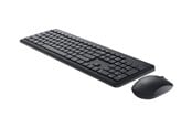 Tastaturen - Dell Keyboard and Mouse KM3322W - keyboard and mouse set - QWERTZ - German - black - with 3-year NBD Advanced Exchange Input Device - Tastatur & Maus Set - Deutsch - Schwarz - KM3322W-R-GER