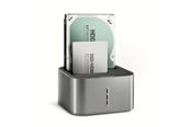 Festplatten Zubehör - AXAGON Superpeed USB-C Dual HDD/SSD Dock with Clone Fuction - ADSA-DC