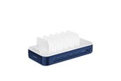 Handys - Adapter und Ladegeräte - 4smarts Charging station Team 100W 1x USB-A port 5x USB-C ports includes 6 cables navy - 541279
