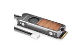 Speicherzubehör - AXAGON Copper Heat Sink with Fan for M.2 SSD - CLR-M2FAN