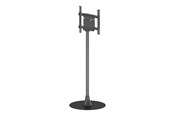Wandhalterungen, AV-Halterungen & AV-Möbel - Multibrackets M Pro Series stand - modular - for LCD display - single pole round floor base - black - Max 50 kg - recommended for 65" - 7350105219092