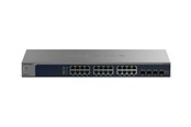 Switches - Netgear Easy Smart XS724EM - v2 - switch - 28 ports - smart - rack-mountable - XS724EM-200EUS