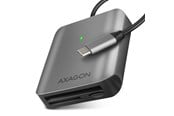 Speicherkarten Lesegerät/Adapter - AXAGON SuperSpeed USB-C - SD / microSD / CF - UHS-II Card Reader - CRE-S3C