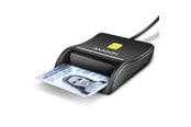 Speicherkarten Lesegerät/Adapter - AXAGON USB-A Smart Card / ID Card FlatReader - CRE-SM3N