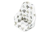 Babypflege - Anne & Mikael high chair cushion gray owl pattern - 201373