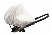 Babypflege - Anne & Mikael mosquito net for stroller or pram white - 202211