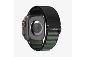 Smartwatch - Accessories - Spigen Fabric Band (hook) - black green - Apple Watch 49mm/46mm/45mm/44mm - AMP10223
