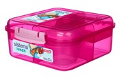Küchengerät - Sistema 1.25L Bento Cube Lunch Pink - 416853