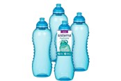 Küchengerät - Sistema 460ml Squeeze Bottle Blue 4 Pack - 82013