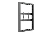 Wandhalterungen, AV-Halterungen & AV-Möbel - Multibrackets M Pro Series enclosure - low profile - for flat panel - black (RAL 9005) - Max 25 kg - recommended for 46" - 7340234811960