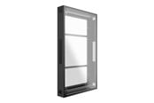 Wandhalterungen, AV-Halterungen & AV-Möbel - Multibrackets M Pro Series mounting kit - for LCD display - with frame safety - black - Max 63 kg - recommended for 55" - 7340234811502
